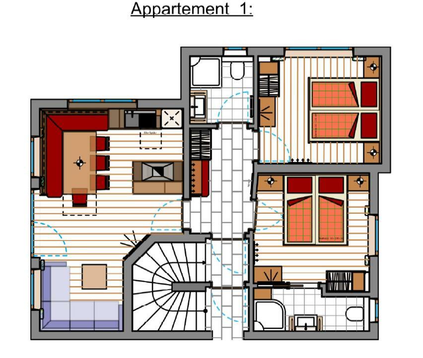 Апартаменти Residenz Gamper Бріксен-ім-Тале Екстер'єр фото