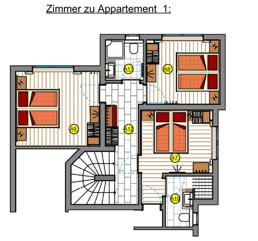 Апартаменти Residenz Gamper Бріксен-ім-Тале Екстер'єр фото